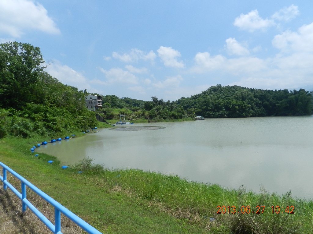 台南乌山头水库进水口及小瑞士