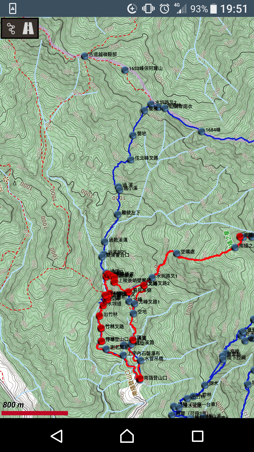小烏來古道 -南插天山(無布條路線)_20180930