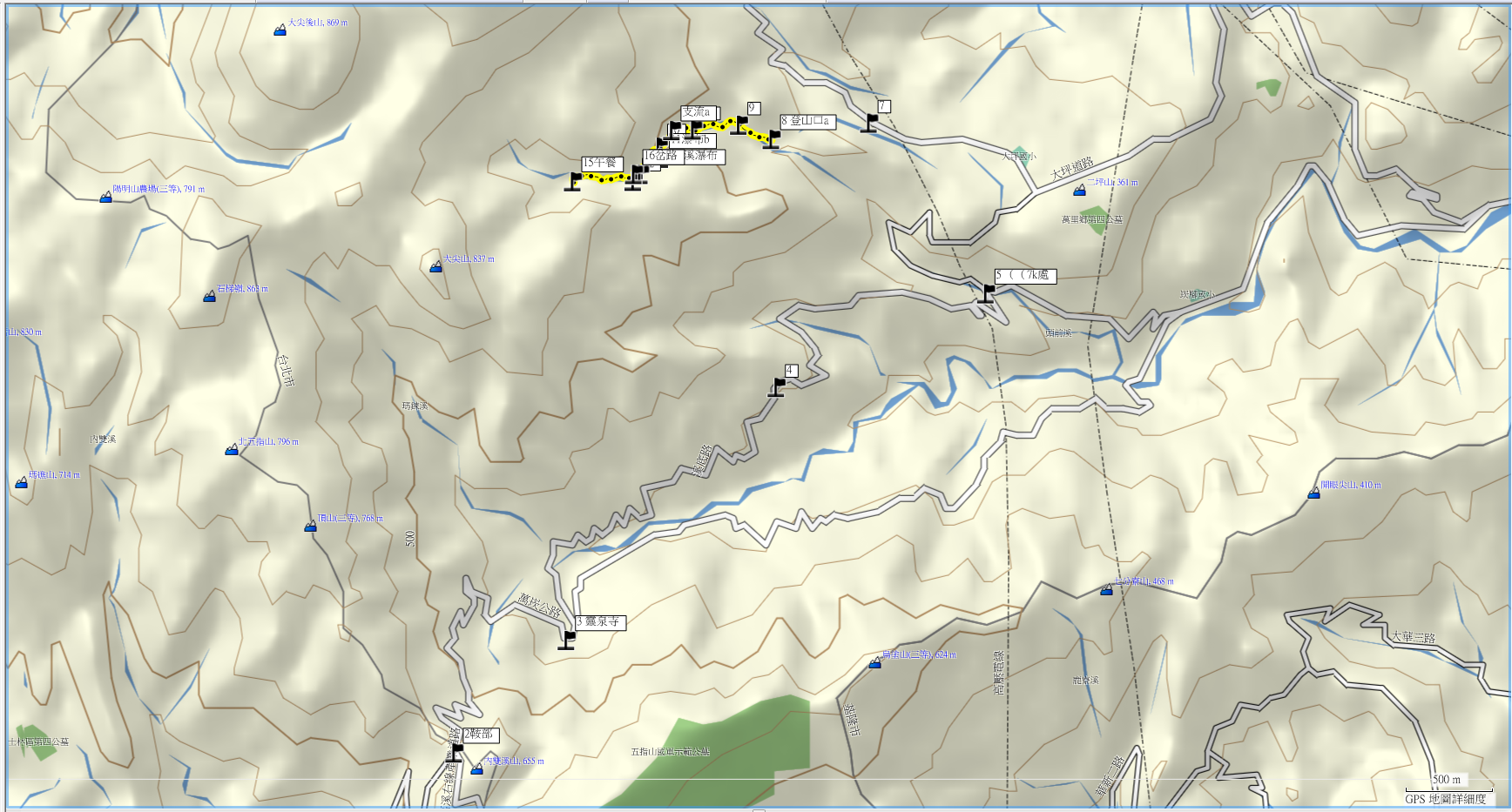 鹿堀坪古道 登山補給站