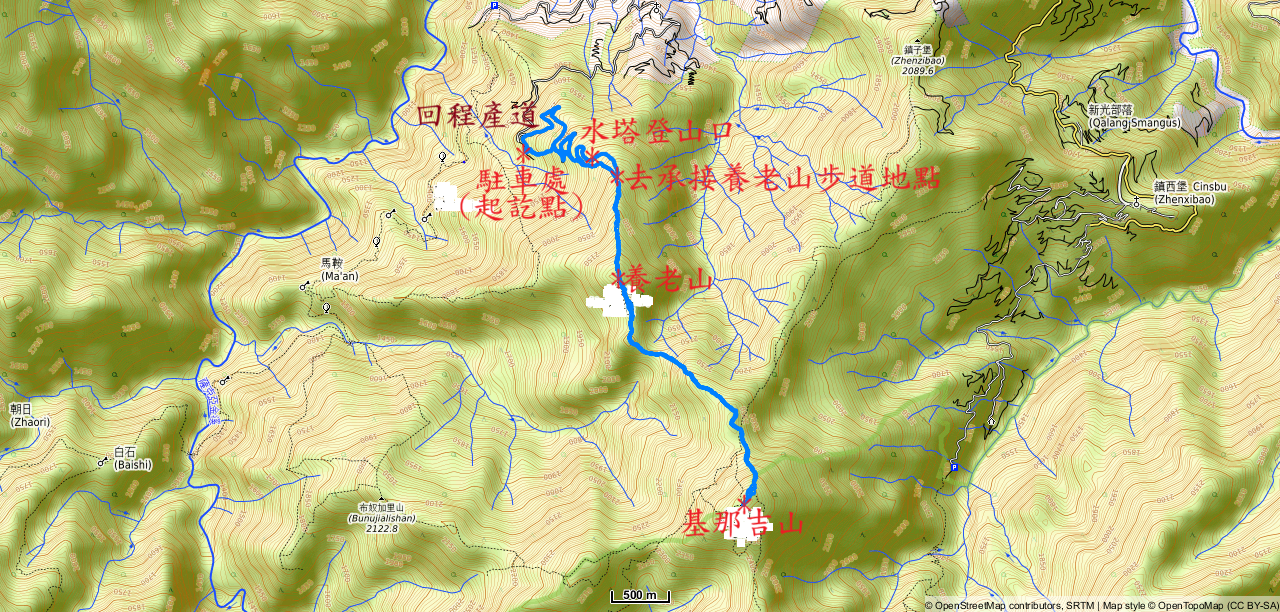 雙岳連走探祖靈：養老山、基那吉山雙向縱走與林間植物考證記