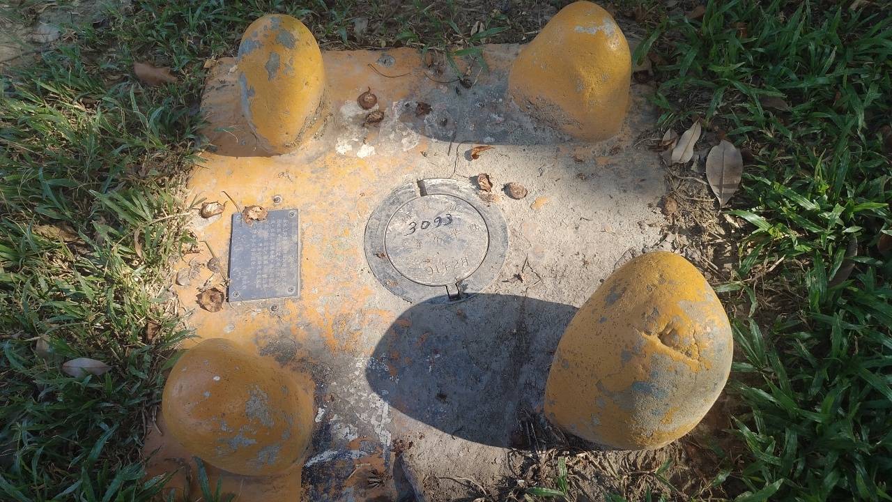 二十八80台中市北屯區舊社公園逸豫遨遊綠意盎然如茵中(含再訪舊社公園美化銅標)