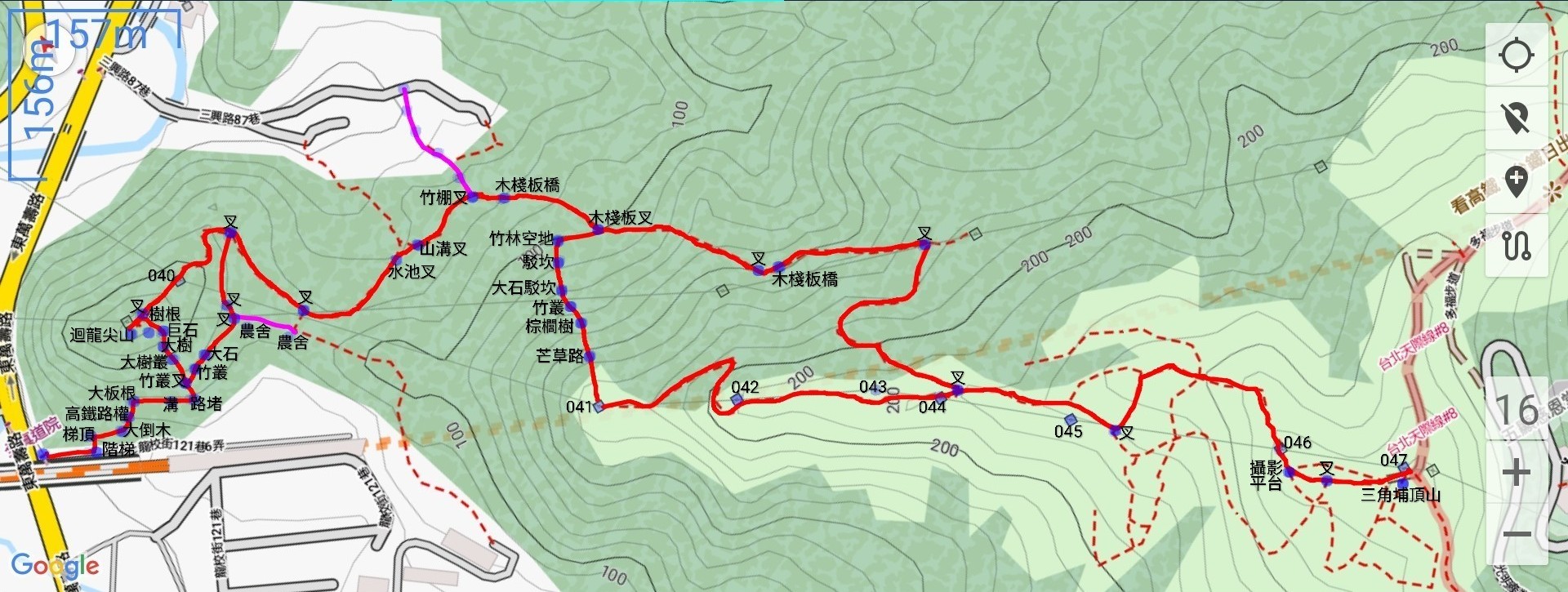 迴龍尖山.三角埔頂山